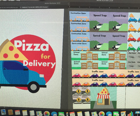 Pizza For Delivery by Kennedy Mcguire, Alexander Diaz, and Alexander Neff