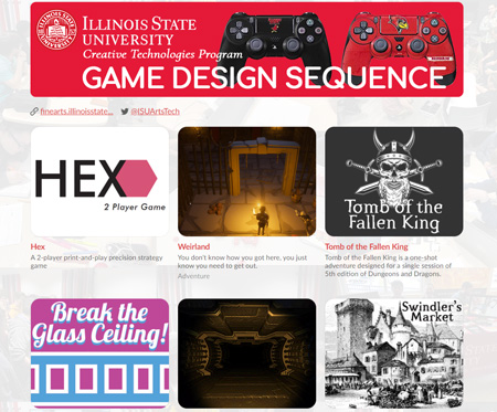 Games Published on the ISU CTK Itch.io Page